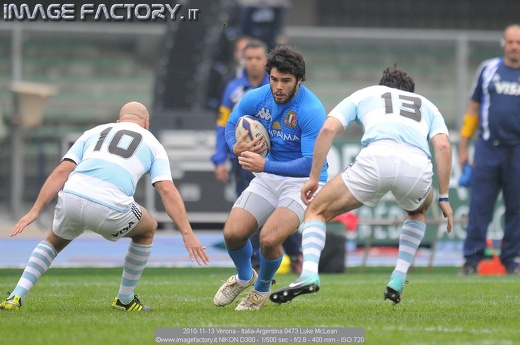 2010-11-13 Verona - Italia-Argentina 0473 Luke McLean